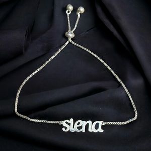925 Siena name bolo bracelet